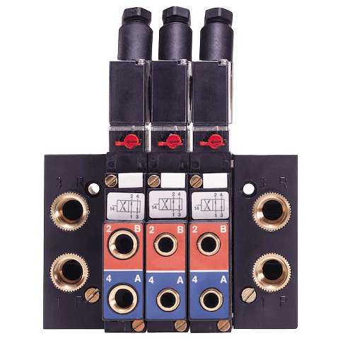 Burkert Multi-Way Valve for Process Actuation, 5470